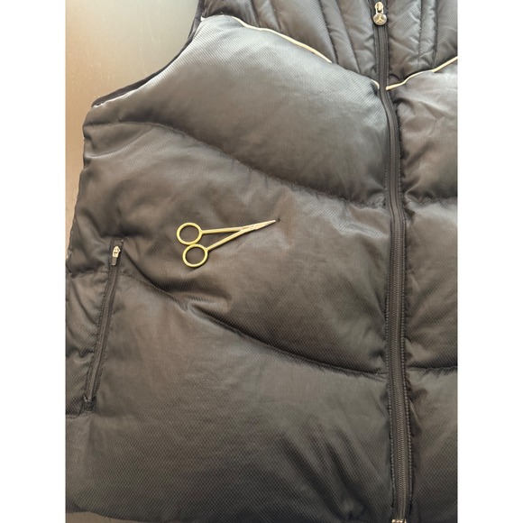 Nike Jordan XI Retro 11 Down‎ Puffer Vest Jacket Mens 3XL Black Outerwear RARE - Picture 13 of 14